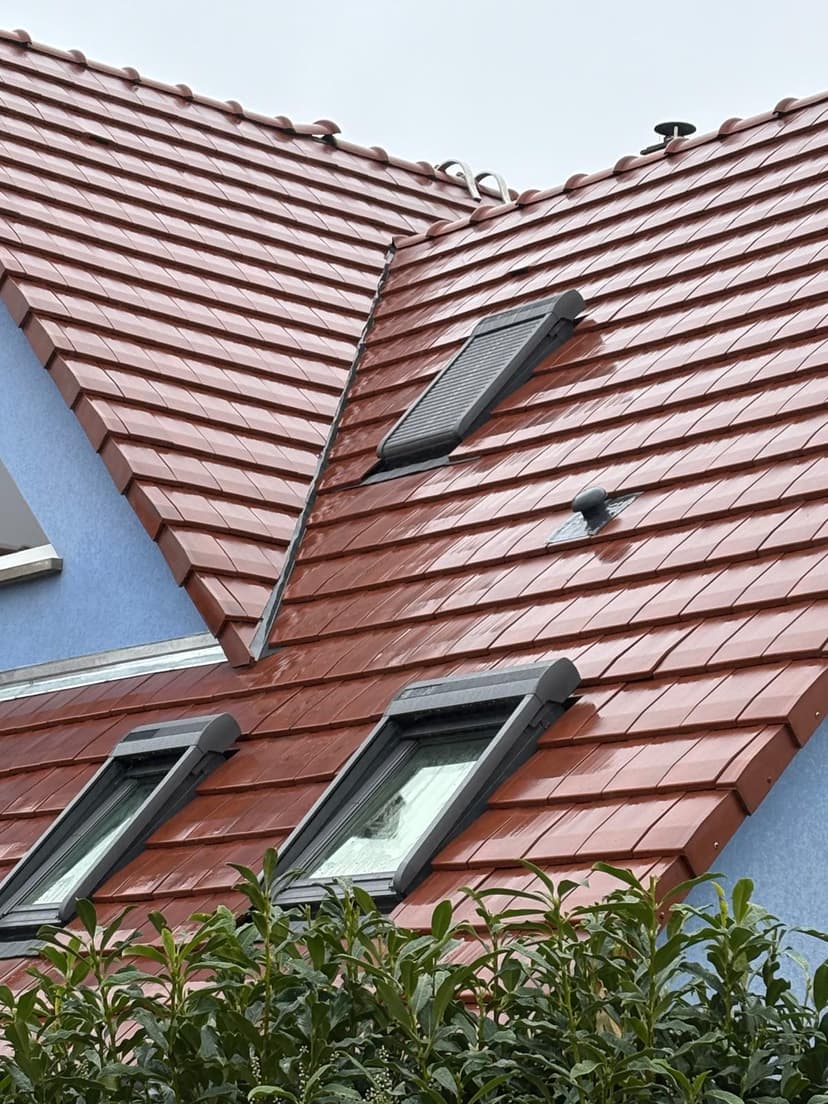 Toiture avec lucarnes